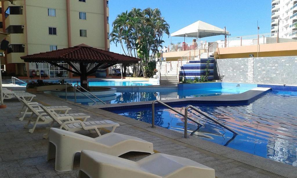 Caldas Novas - Go - Apartamento Parque Das Aguas Quentes Bloco 1 - Em Frente Clube Prive 외부 사진